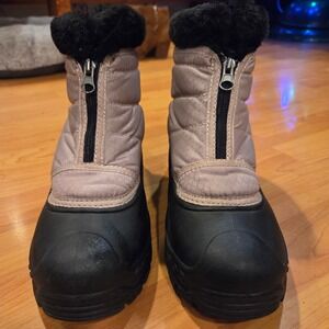 Northside Women's Winter All Weather Boots Quilted Waterproof Zip Up Warm Size 7